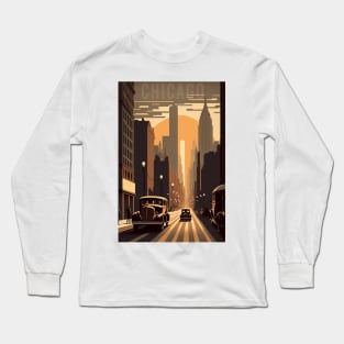 1930s Chicago Dreams Long Sleeve T-Shirt